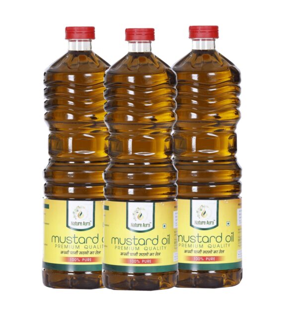 Nature Aura Mustard Oil Pack of 3