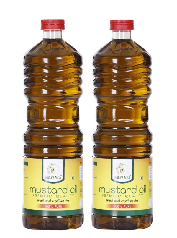 Nature Aura Mustard Oil Pack of 2